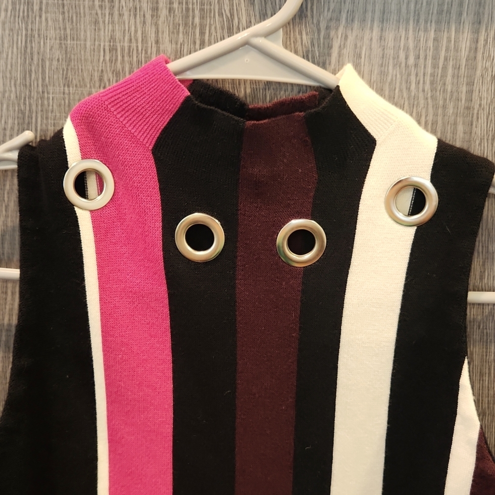 Bar III Sweater Sleeveless Top - Picture 2 of 5